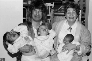 Ozzy Osbourne, former lead singer of Black Sabbath, pictured at home two weeks after Ozzy Osbourne, former lead singer of Black Sabbath, pictured at home two weeks after