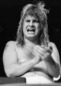 Ozzy Osbourne singer with Black Sabbath pop rock group in August 1981 Ozzy Osbourne singer with Black Sabbath pop rock group in August 1981
