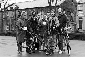 Paddock community policeman Pc Howard Fanning marks bicycles with the owner' Paddock community policeman Pc Howard Fanning marks bicycles with the owner'