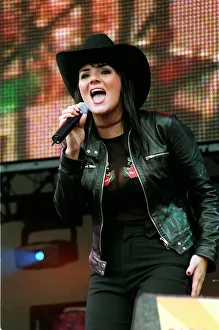 Party in the Park - Martine McCutcheon July 1999 performing to an audience of 100 Party in the Park - Martine McCutcheon July 1999 performing to an audience of 100