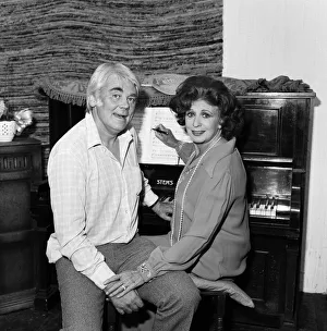 Pat Phoenix and Antony Booth. February 1982 Pat Phoenix and Antony Booth. February 1982