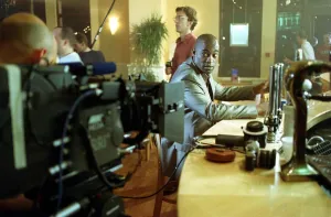 Patrick Robinson actor on the set of his new film 'Bee Stung Wasp" Patrick Robinson actor on the set of his new film 'Bee Stung Wasp"