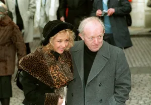 Paul Daniels TV Presenter and Magician and wife 1994 at Les Dawsons Memorial Paul Daniels TV Presenter and Magician and wife 1994 at Les Dawsons Memorial