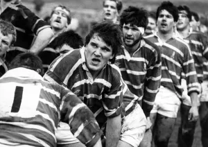 Paul Kawulok playing for Bridgend. Circa 1991 Paul Kawulok playing for Bridgend. Circa 1991