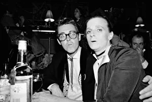 Paul & Linda Mccartney at Buddy Holly party in London 1982 Paul & Linda Mccartney at Buddy Holly party in London 1982