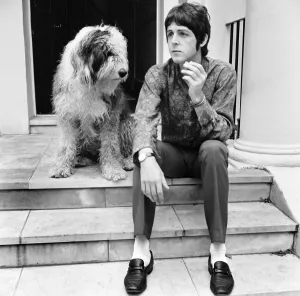 Paul McCartney at his St John's Wood house on his 25th birthday 18 June 1967 Paul McCartney at his St John's Wood house on his 25th birthday 18 June 1967