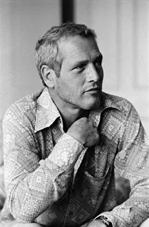 Paul Newman, actor, pictured at his hotel. 11th August 1971 Paul Newman, actor, pictured at his hotel. 11th August 1971