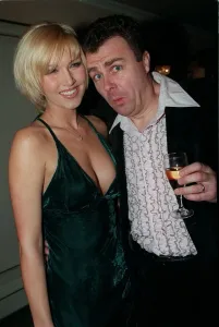 Paul Ross TV Presenter April 98 At Planet Hollwood with his arm round model Emma Paul Ross TV Presenter April 98 At Planet Hollwood with his arm round model Emma