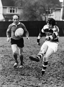 Penarth v Pontypool. Robin Williams, Pontypool full back Penarth v Pontypool. Robin Williams, Pontypool full back