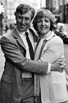Penelope Keith and her husband Rodney Timpson outside the Apollo Theatre Penelope Keith and her husband Rodney Timpson outside the Apollo Theatre
