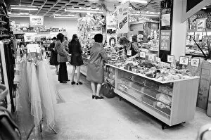 Images Dated 1st November 1972: People shopping inside Tower House, Middlesbrough, North Yorshire. 1972