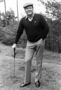 Peter Alliss, BBC TV Commentator and former English professional golfer is releasing his Peter Alliss, BBC TV Commentator and former English professional golfer is releasing his