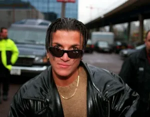 Peter Andre Singer arrives at the 1996 Smash Hits Magazine Poll Winners Party Peter Andre Singer arrives at the 1996 Smash Hits Magazine Poll Winners Party