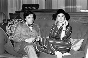 Peter Bogdanovitch and his fiance Cybill Shepherd (actress) at Claridges Hotel Peter Bogdanovitch and his fiance Cybill Shepherd (actress) at Claridges Hotel