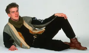 Peter Capaldi modelling casual clothes May 1983 Peter Capaldi modelling casual clothes May 1983