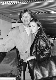 Peter Cetera with girlfriend Jane Seymour actress leaving Heathrow for Zagreb Peter Cetera with girlfriend Jane Seymour actress leaving Heathrow for Zagreb