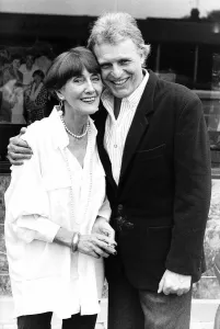 Peter Dean actor with June Brown actress who appeared together in the tv soap Eastenders Peter Dean actor with June Brown actress who appeared together in the tv soap Eastenders