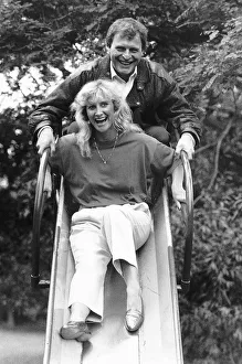 Peter Dean actor with his wife - April 1989 Dbase Peter Dean actor with his wife - April 1989 Dbase