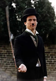 Peter Duncan actor playing the part of Charlie Chaplin in the title role of the musical Peter Duncan actor playing the part of Charlie Chaplin in the title role of the musical