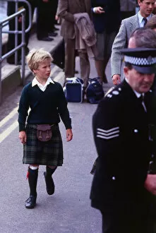 Images Dated 9th December 1999: Peter Phillips September 1985 son of Princess Anne in Scotland