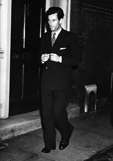 Peter Townsend leaving Clarence House - October 1955 home of the Queen Mother Peter Townsend leaving Clarence House - October 1955 home of the Queen Mother