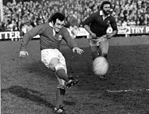 Phil Bennett of Llanelli and Wales. 26th April 1980 Phil Bennett of Llanelli and Wales. 26th April 1980