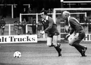Phil Bennett from the world of rugby and veteran Welsh soccer international Ivor Phil Bennett from the world of rugby and veteran Welsh soccer international Ivor