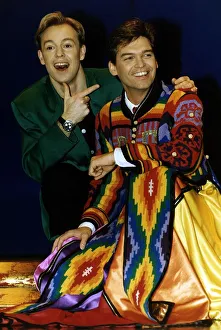 Phillip Schofield TV Presenter starring as Joseph in his Technicolour Dreamcoat with Phillip Schofield TV Presenter starring as Joseph in his Technicolour Dreamcoat with