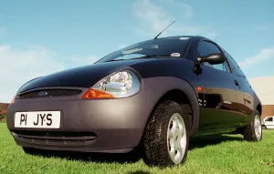 Pic shows.... Jackie Stewart's Ford KA - 'P1 JYS' Pic shows.... Jackie Stewart's Ford KA - 'P1 JYS'