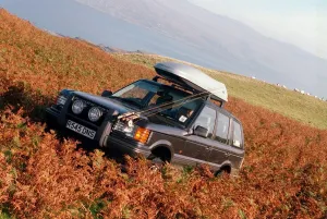 Pic shows.... Range Rover 2.5 DSE on a fishing trip to the Island of Mull Pic shows.... Range Rover 2.5 DSE on a fishing trip to the Island of Mull