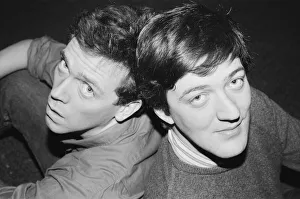 Picture shows Huge Laurie (left) and Stephen Fry (right Picture shows Huge Laurie (left) and Stephen Fry (right