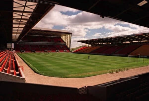 Images Dated 8th September 1997: Pittodrie Stadium, home of Aberdeen football club September 1997