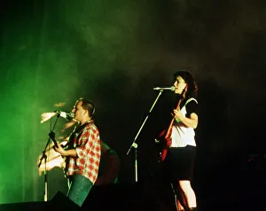 The Pixies on stage at Reading Festival 1990 The Pixies on stage at Reading Festival 1990