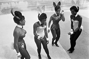 Playboy bunny girls, West Indies, February 1965 Playboy bunny girls, West Indies, February 1965