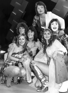 Pop band Co Co pictured at the Royal Albert Hall after their victory to represent Britian Pop band Co Co pictured at the Royal Albert Hall after their victory to represent Britian