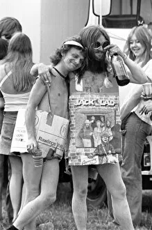 Images Dated 26th August 1974: Pop Concert in Berkshire. Circa 26th / 27th August 1974