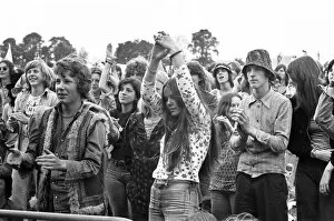 Images Dated 26th August 1974: Pop Concert in Berkshire. Circa 26th / 27th August 1974