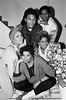 Images Dated 15th January 1986: Pop group Five Star, which is made up of the Pearson family from Romford, Essex