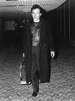 Former pop idol Adam Ant flew home to Britian yesterday to make a comeback as a singer Former pop idol Adam Ant flew home to Britian yesterday to make a comeback as a singer