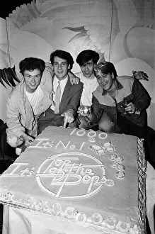 Top of the Pops 1000th programme party. Pictured, members of Spandau Ballet with the Top Top of the Pops 1000th programme party. Pictured, members of Spandau Ballet with the Top