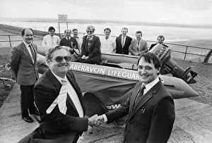 Port Talbot's dedicated band of unpaid lifeguards took command of a new high speed Port Talbot's dedicated band of unpaid lifeguards took command of a new high speed