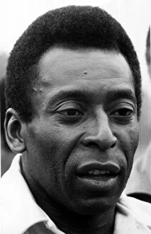 Images Dated 21st August 1982: Portrait of former Brazilian football star Pele August 1982