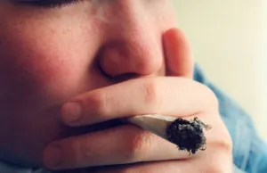 A posed model picture of an underage smoker A posed model picture of an underage smoker