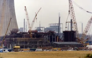 Power Station being built at Wilton. 31st July 1991 Power Station being built at Wilton. 31st July 1991