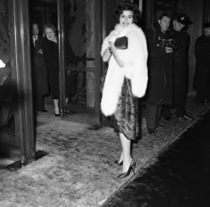 Premiere of Cowboy at Odeon Leicester Square. Actress marla Landi photographed on her way Premiere of Cowboy at Odeon Leicester Square. Actress marla Landi photographed on her way