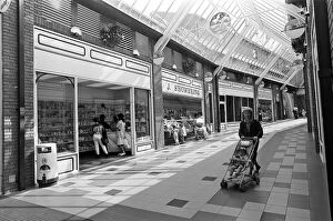 Images Dated 1st May 1990: Prescot Shopping Arcade, Merseyside. 1st May 1990