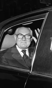 Prime Minister James Callaghan MP October 1980 on the day he announced he was Prime Minister James Callaghan MP October 1980 on the day he announced he was