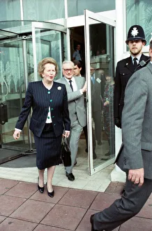 Prime Minister Margaret Thatcher at the Conservative Party Conference, Brighton Prime Minister Margaret Thatcher at the Conservative Party Conference, Brighton
