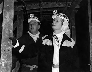 Prime Minister Margaret Thatcher underground At Wistow Mine Site in Selby February Prime Minister Margaret Thatcher underground At Wistow Mine Site in Selby February