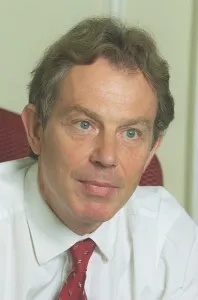 Prime Minister Tony Blair during interview at Downing Street in September 1999 Prime Minister Tony Blair during interview at Downing Street in September 1999